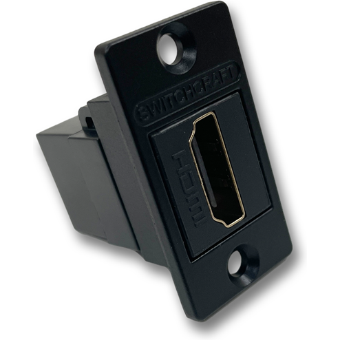 Switchcraft-NHHD192B Connettore audio e video Conn HDMI Coupler RCP/RCP 19/19 POS ST Panel Mount 1/1 Port Bulk