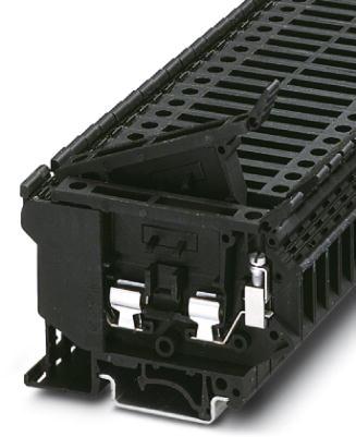 PHOENIX CONTACT-3004100 Steckverbinder, Klemmenblöcke Conn Fuse Modular Terminal Block 2 POS Screw ST DIN Rail 6.3A