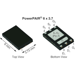 Vishay-SIZ710DT-T1-GE3 MOSFETs Trans MOSFET N-CH 20V 16A/30A 6-Pin PowerPAIR T/R
