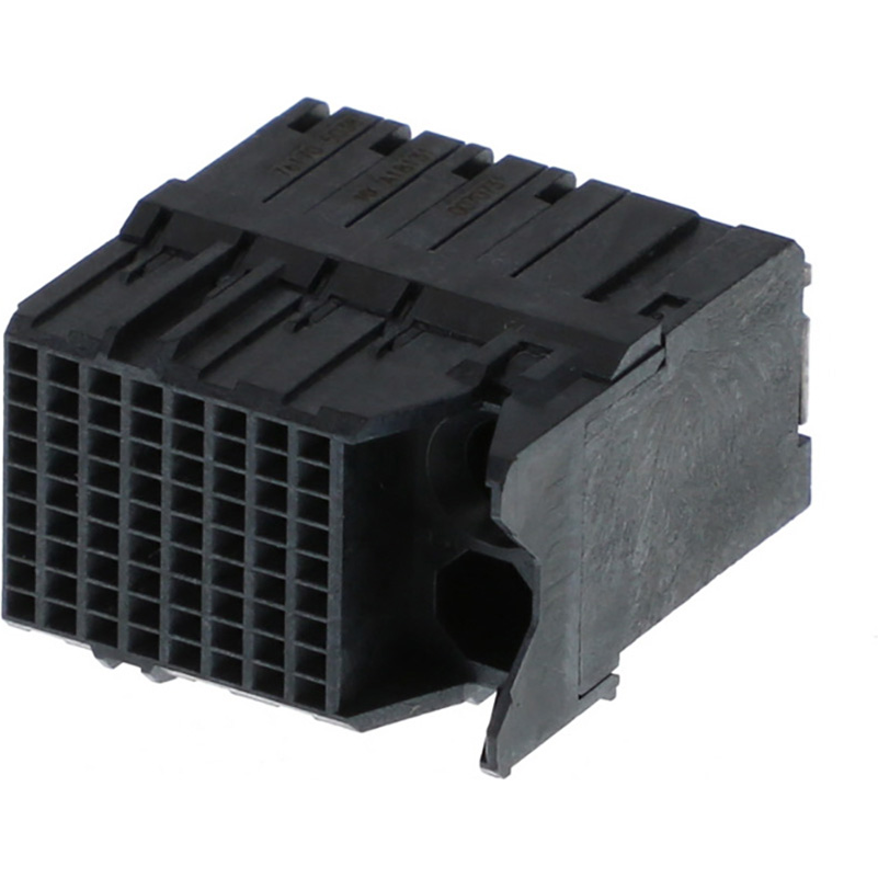Molex-0761705038 Steckverbinder, Mutterplatine Conn Daughter Card F 72 POS 1.9mm Press Fit RA Thru-Hole Impact™ Tray