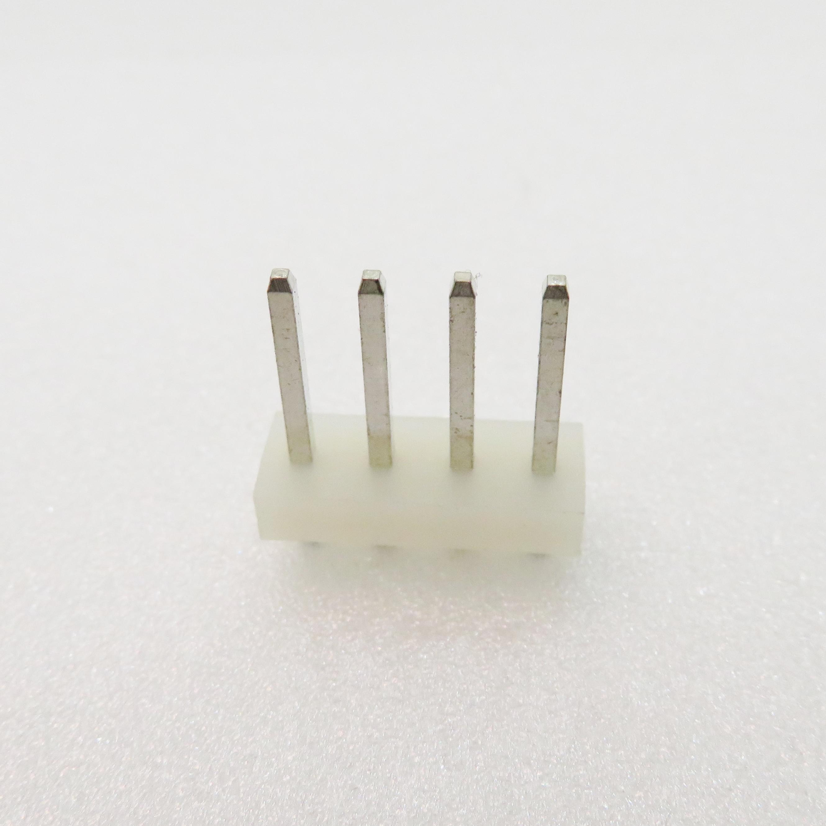 ADAM TECH-LHB-04-SA2 Connector Headers and PCB Receptacles Conn Unshrouded Header HDR 4 POS 3.96mm Solder ST Top Entry Thru-Hole Bag