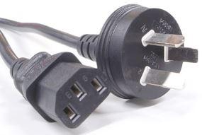 DataPro International-9218-06C Cable Assembly AC Power Cable Assembly 1.83m 3112/Type I to IEC C13 3 to 3 POS F-M 19AWG