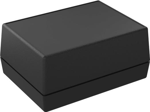 Serpac Electronic Enclosures-132I2AA,BK Boîtes, boîtiers et supports Recessed, Smooth Top Desktop Enclosure with 2AA Battery Compartment, 4.38x3.25x2.00in.