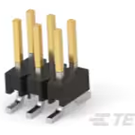 Conn Unshrouded Header HDR 6 POS 2.54mm Solder ST Top Entry SMD Package