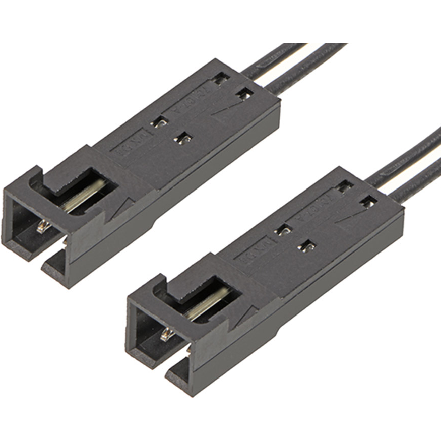 Molex-2162721021 Andere Kabelbaugruppen Cable Assembly UL 11028 0.1m 22AWG Wire to Board to Wire to Board 2 to 2 POS M-M Crimp-Crimp Bag