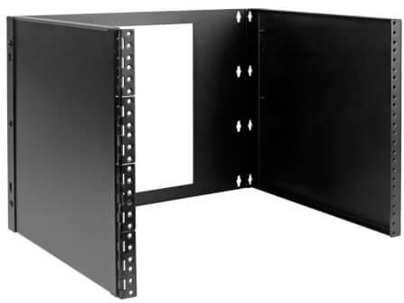 Eaton-SRWO8UBRKT Cajas, compartimentos y anaqueles Wall-Mount Bracket for Small Switches and Patch Panels, Hinged
