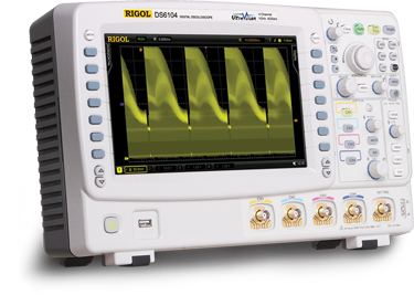RIGOL Technologies, Inc-DS6062 Oscilloscopes 600 MHz Digital Oscilloscope with 2 channels, 5 GSa/sec sampling, up to 120,000 waveforms per second, and dynamic persistence mode