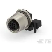 TE Connectivity-T4145435031-001 圆形连接器 Conn M12 Circular SKT 3 POS Solder RA Thru-Hole 3 Terminal 1 Port