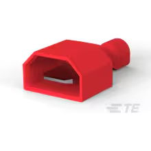 TE Connectivity-2-520102-2 Steckverbinderanschlüsse Quick Disconnect Terminal 18-22AWG Brass Red M 21.71mm Tin Reel/Strip