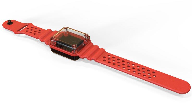 Serpac Electronic Enclosures-BW28A-CLBK-AS-OR Kästen, Gehäuse und Gestelle Black Polycarbonate Wrist Enclosure with Orange Band <h4><strong>CALIFORNIA PROPOSITION</strong> ⚠️<strong>65 WARNING</strong>⚠️</h4>