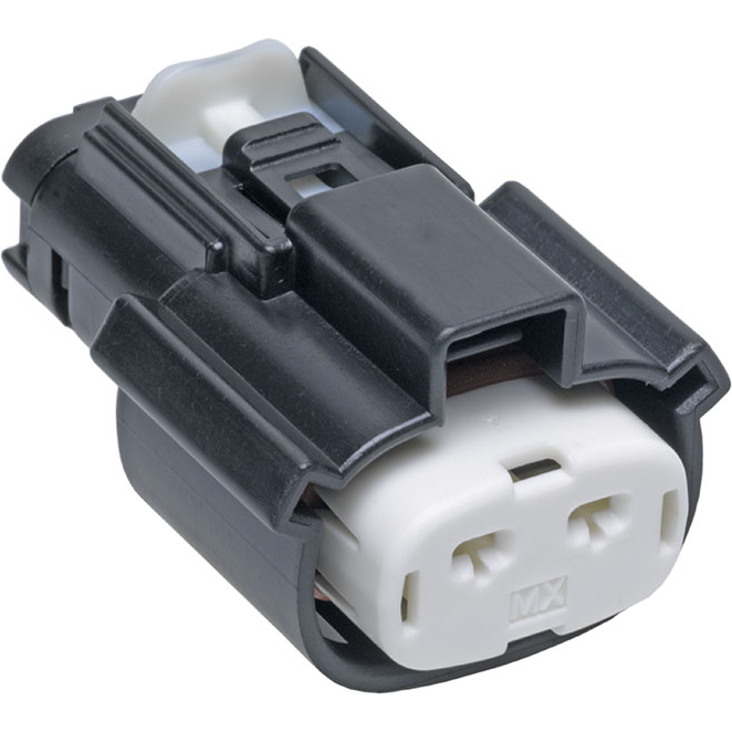 Molex-194320013 分立接线罩连接器 Conn Housing RCP 2 POS 7.62mm Crimp ST Cable Mount MX150L™ Bag