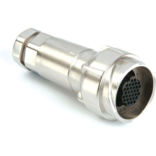 Bulgin Limited-PXM7011/06S/ST/1113/SN Connector Circular Conn Circular SKT 6 POS Screw ST Cable Mount 6 Terminal 1 Port Buccaneer® Bulk