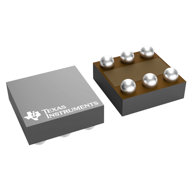 Texas Instruments-HDC2010YPAR Sensores de temperatura y humedad Humidity/Temperature Sensor Digital Serial (I2C) 6-Pin DSBGA T/R