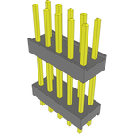 Conn Board Stacker HDR 10 POS 2.54mm Solder ST Top Entry Thru-Hole Bulk