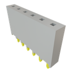 Conn Socket Strip SKT 6 POS 2.54mm Solder ST Top Entry Thru-Hole Bulk