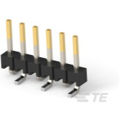 TE Connectivity-5-146128-4 Piastre connettori e prese PCB Conn Unshrouded Header HDR 6 POS 2.54mm Solder ST Top Entry SMD Tube