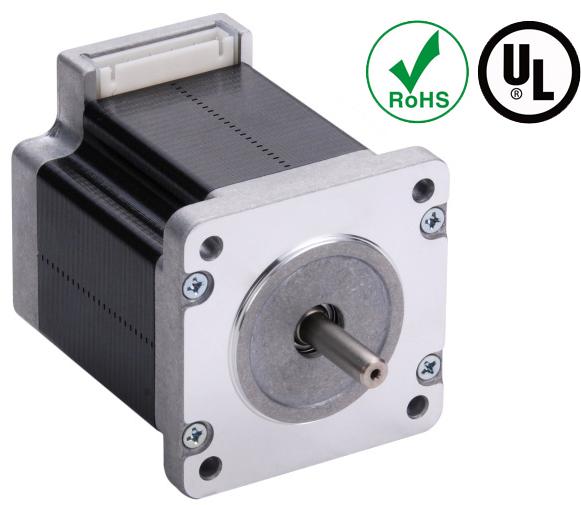 MOONS INDUSTRIES-MS24HS2P4200 Stepper Motors Stepper Motors Hybrid Bipolar Square 2A 2.1Ohm 450g.cm² 1.9N.m 1.8° 1Shaft