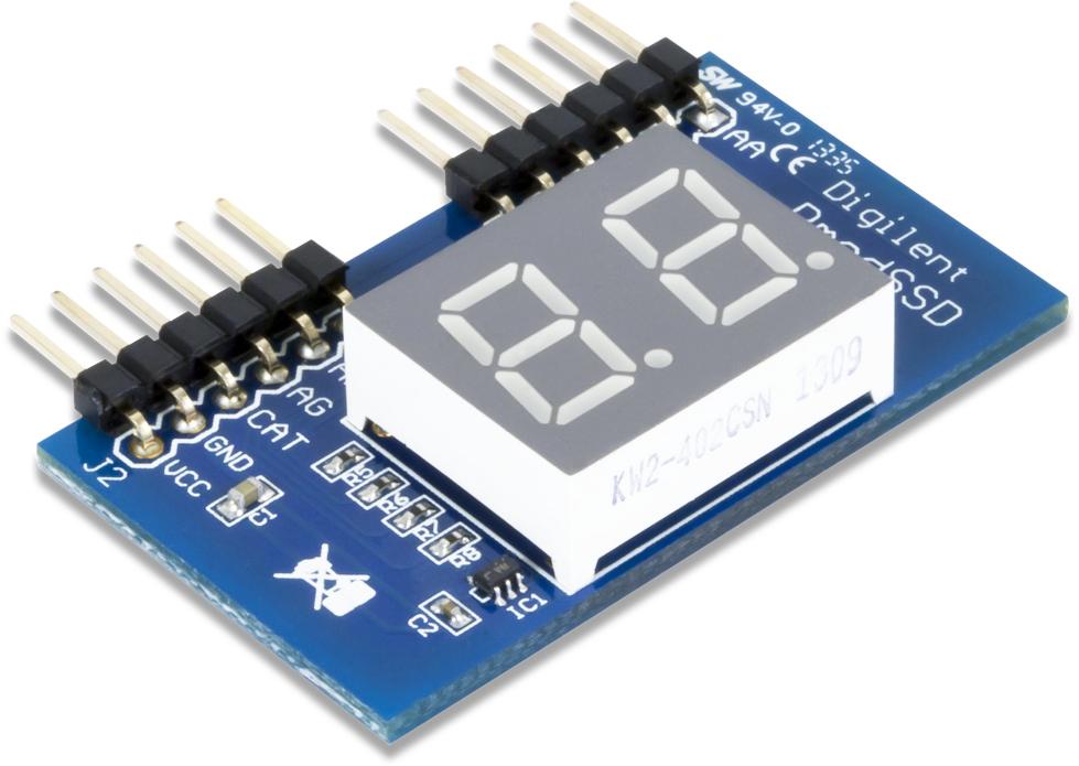 Digilent-410-126 Kits et outils de développement 7-Segment Development Tool