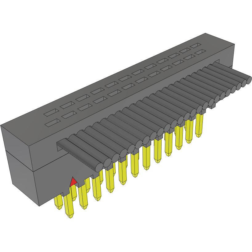 Samtec-FFMD-12-S-02.00-01 Flachband Kabelbaugruppen Cable Assembly Flat Ribbon 0.05m 30AWG IDC Connector 24 POS M IDT Bulk