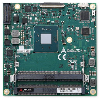 ADLINK Technology, Inc-CEXPRESS-BT-E3845 模块上的系统 - SOM Compact COM Express SOM with Atom Processor 8GB RAM