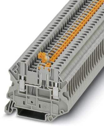 PHOENIX CONTACT-3046362 Steckverbinder, Klemmenblöcke Conn Knife Disconnect Terminal Block F 2 POS Screw T DIN Rail 20A