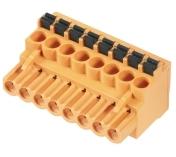 Weidmueller GmbH & Co. KG-1001560000 Connector Terminal Blocks Conn Plug-in Terminal Block F 5 POS 5.08mm Push-In Spring RA Cable Mount 18.5A Box