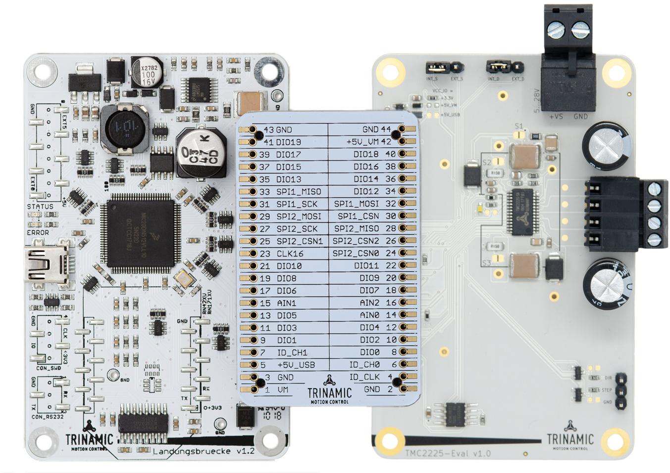 Analog Devices-TMC2225-EVAL-KIT Energiemanagement, Entwicklungsplatinen und -kits TMC2225 Motion Motor Control Evaluation Kit