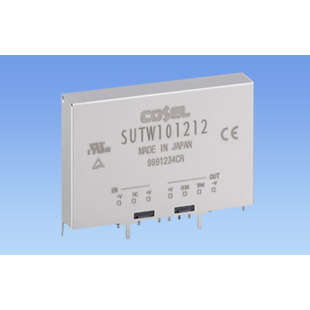 COSEL-SUTW104812 DC to DC Converter and Switching Regulator Module Module DC-DC 48VIN 2-OUT -12V/12V 0.45A 10.8W 7-Pin