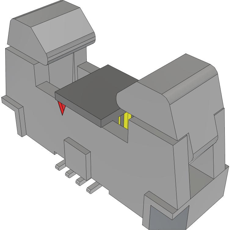 Samtec-EHF-104-01-L-D-SM-P-TR Steckverbinderleisten und Leiterplattenbuchsen Conn Ejector Header HDR 8 POS 1.27mm Solder ST Top Entry SMD T/R