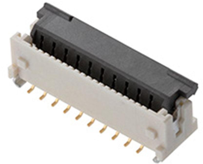 Molex-501951-2010-TR500 Connector FFC-FPC Conn FPC Connector SKT 20 POS 0.5mm Solder ST SMD Easy-On™ T/R
