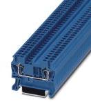 PHOENIX CONTACT-ST 2.5 BU Steckverbinder, Klemmenblöcke Conn Feed-Through Terminal Block 2 POS Spring Cage T DIN Rail 24A