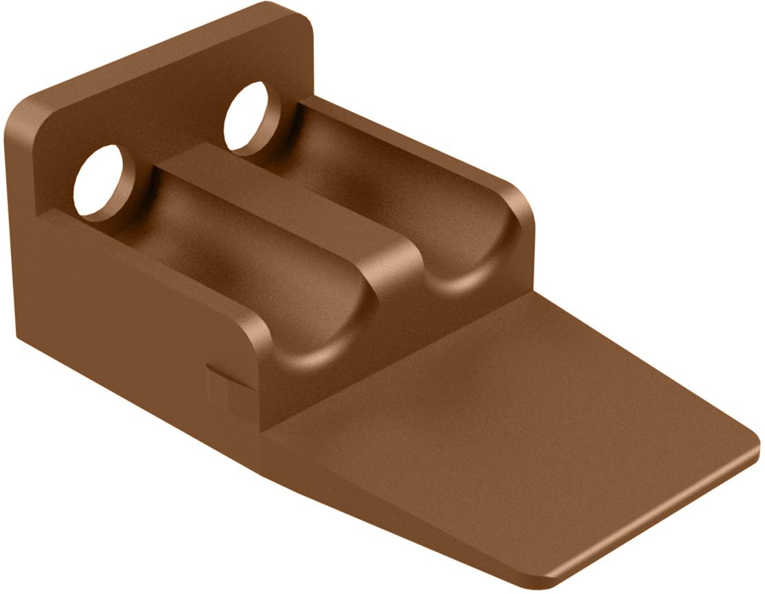 Amphenol-AWP-2SD Steckverbinderzubehör Connector Accessories Wedge Lock Straight Thermoplastic Brown