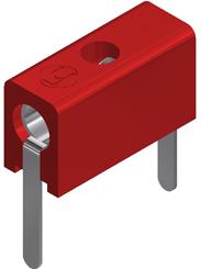 SKS Kontakttechnik-MPB 1 RED 电子测试设备连接器 MPB 1 RED SKS Kontakttechnik Test Clips, Leads & Probes - End Connector Jack 2 POS Through-Hole 1 Port - Arrow.com