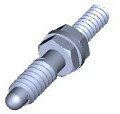 TE Connectivity-201092-1 Steckverbinderzubehör Connector Accessories Male Jackscrew Stainless Steel Loose Piece