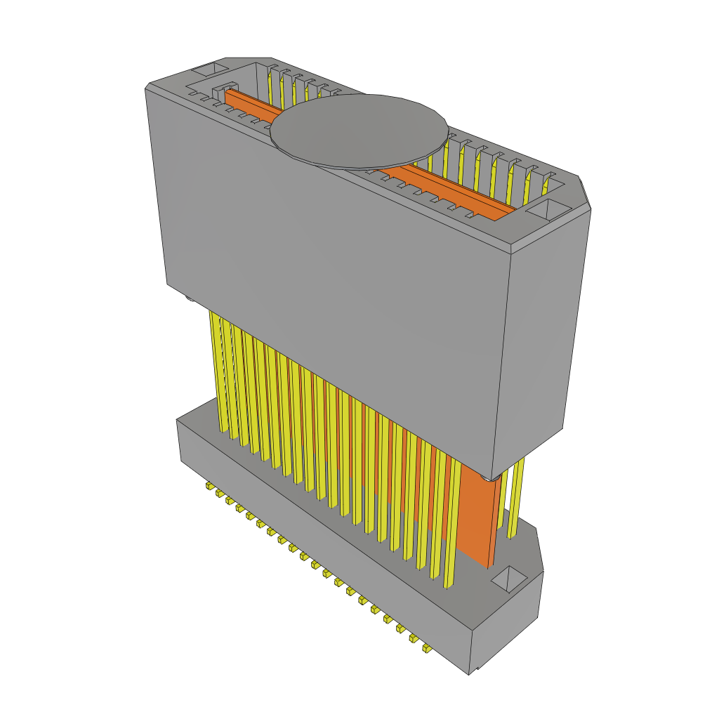 Samtec-QTE-020-06-F-D-A-K Steckverbinderleisten und Leiterplattenbuchsen Conn High Speed Micro Plane HDR 40 POS 0.8mm Solder ST Top Entry SMD Tray