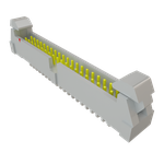 Conn Ejector Header HDR 40 POS 2mm Solder RA Side Entry Thru-Hole Tube