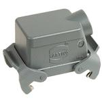 Hood 90° 32A Shell Size Powder Die Cast Aluminum Double Lock Han®