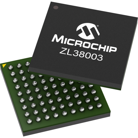 Microchip Technology-ZL38003GMG2 Cancellatori di ECO ECHO Canceller Chip 1-CH G.711/G.712 Without Tone Detection 81-Pin CABGA Tray