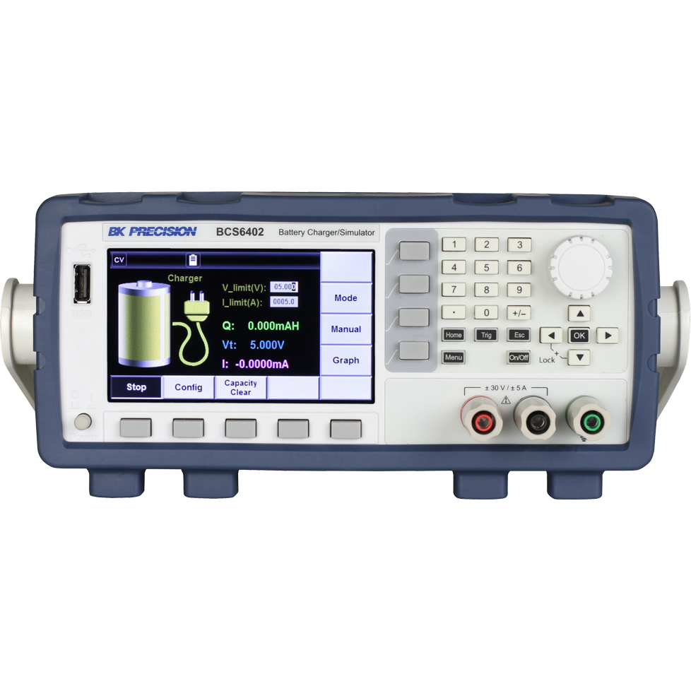B&K Precision-BCS6402 Battery Testers Battery Charger and Simulation and DC Power Supply