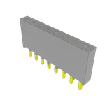 Conn Socket Strip SKT 8 POS 2.54mm Solder ST Top Entry Thru-Hole Bulk