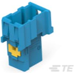 TE Connectivity-2377861-4 Carcaza de cables discretos de conector 11 Pos, Tab Housing Connector, Straight