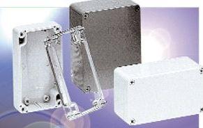 Bud Industries-PN-1332-C Kästen, Gehäuse und Gestelle Clear/Light Gray Polycarbonate Wall Mount NEMA 4X Enclosure