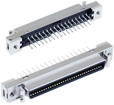 3M-N10236-6212PC Connector SCSI Conn Mini D Ribbon RCP 36 POS 1.27mm Solder ST Thru-Hole 36 Terminal 1 Port Box