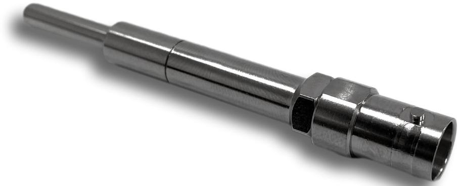 Switchcraft-VMMPBNCFL Conector RF Conn BNC-Micro WECO Adapter 0Hz to 12GHz 75Ohm ST Gold