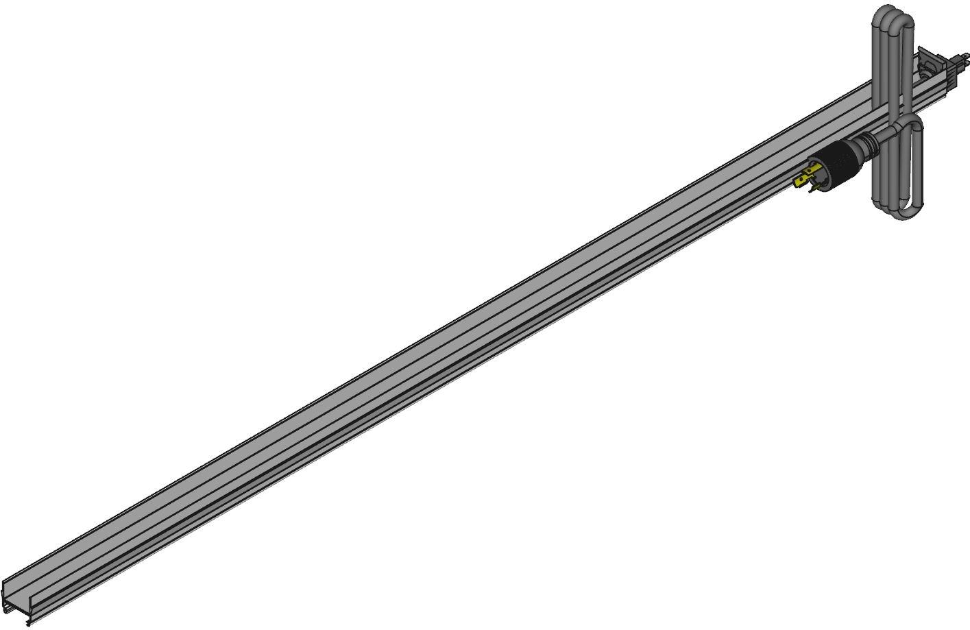 Hammond Manufacturing-1589H48C116 Stromverteilungseinheit PDU Basic/Switched 125V 20A Vertical Rack Mount