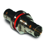 Conn BNC Adapter 0Hz to 2GHz 75Ohm ST Panel Mount F/F Gold Bag