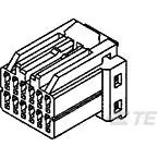 TE Connectivity-175967-2 Custodia filo connettore dedicato Conn Housing PL 20 POS 2.5mm Crimp ST Cable Mount Black Bag