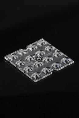 LEDIL OY-C16414_STRADELLA-16-T1-A-PC Optische Linsen Square Optical Lens Clear Polycarbonate Screw/Pin Box