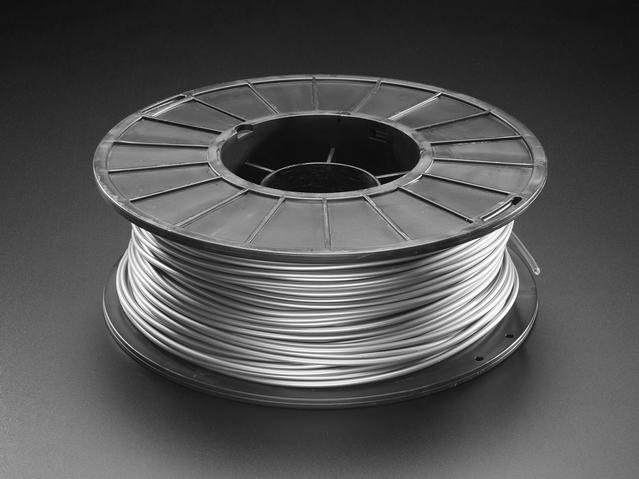 Adafruit Industries-3731 3D Printing Filaments 3D Printing Filaments Polylactic Acid Silver 2.85mm
