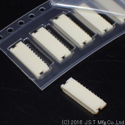 JST Manufacturing-SM10B-SHLS-TF (LF)(SN) Steckverbinderleisten und Leiterplattenbuchsen Conn Shrouded Header HDR 10 POS 1mm Solder RA SMD T/R